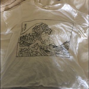 TOPSHOP WAVES BLOUSE